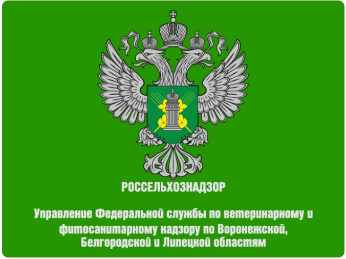 Управление Федеральной службы по ветеринарному и фитосанитарному надзору по Воронежской, Белгородской и Липецкой областям информирует.