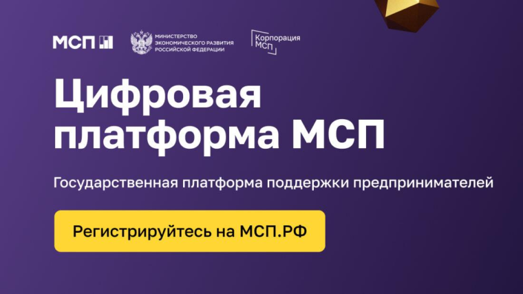 Цифровая платформа МСП.РФ. Цифровая платформа МСП.РФ.